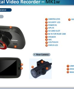 CAMERA HÀNH TRÌNH MY DEAN - MK1 WIFI 3 CAMERA HÀNH TRÌNH MY DEAN - MK1 WIFI 7
