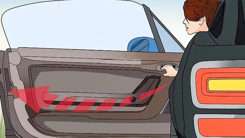 Cách nhảy ra khỏi xe ô tô an toàn trong trường hợp khẩn cấp 14 Mở cửa xe thật rộng và dứt khoát